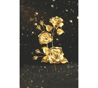 Elegant Black and Gold Journal: Premium Hardcover Lined Notebook, 6" x 9", 100 pages