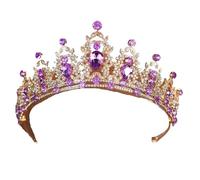 Elegant Bridal Headwear For Women - Sparkling Rhinestone Party Crown, Princess Tiaras For Girls' Pageants & Dance Performances para Bodas(Color 9)