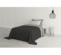 Elegant Cama Italiano Lino Verano Colcha Grises Individuales de 170 x 270 cm