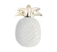 Elegant Ceramic Pineapple Shape Jewelry Tray Ring Bracelet Necklace Earring Storage Couples