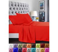 Elegant Comfort 1500 Premier Luxury Hotel Quality - Juego de sαbanas de 4 piezas, sϊper suave, sin arrugas y resistente a la decoloraciσn, color