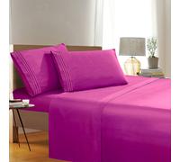 Elegant Comfort 1500 Premier Wrinkle & Fade resistente a la calidad del hotel Reta de sbana de 4 piezas ultra suave y lujosa sbana de cama incluye