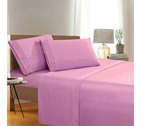 Elegant Comfort 1500 Premier Wrinkle & Fade resistente a la calidad del hotel Reta de sbana de 4 piezas ultra suave y lujosa sbana de cama incluye