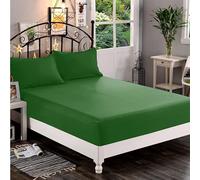 Elegant Comfort 1500 - Sábana Bajera de 1 Pieza Hotel prémium, Microfibra de Calidad más Suave, Bolsillo Profundo de hasta 16 Pulgadas, Resistente a Las Arrugas y a la decoloración,