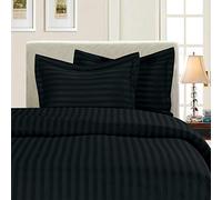 Elegant Comfort Lujoso Juego de sábanas 6 Piezas. El Mejor, más Agradable y más Suave Juego de Cama. Tejido Antiarrugas de 1500 Hilos de Calidad egipcia, Alto Especial, diseño Damasco a Rayas