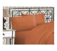 Elegant Comfort Lujoso juego de sαbanas de 4 piezas de microfibra de calidad hotelera premium bordada con tres lνneas, el mαs suave, resistente a