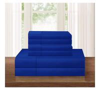 Elegant Comfort Lujoso y suave juego de cama egipcio de 1500 hilos, 6 piezas, calidad de hotel premium, resistente a las arrugas, el juego de cam