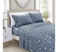 Elegant Comfort Luxury Soft Shoets Patrn de vacaciones 1500 Microfibra de calidad de hotel premium-Arrugas de suavidad y fatidero (6 piezas) Juego d