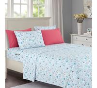 Elegant Comfort Sαbanas suaves de lujo con patrσn navideρo 1500, microfibra de calidad hotelera premium, suavidad, resistente a las arrugas y a l