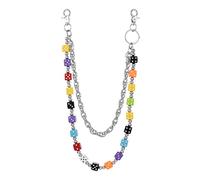 Elegant Dices Designs - Cadena de cintura para el cuerpo, joyería para fiestas, regalos, accesorio de moda acrílico, dados acrílicos, cadena de cintura, talla única, como se describe, como se describe