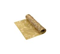 Elegant Dining Upgrade, Vinyl Placemats for A Chic Table Setting, Metallic Gold Placemats, Washable Heat Insulation, Decorative Centerpiece For