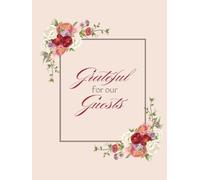 Elegant Event Guest Book: Perfect for Wedding Receptions, Funerals, Baby Showers, Birthdays and Other Special Events - Guest Book with 80 Lined Pages Perfect for Making Memories - Hardcover (Cream)