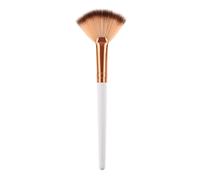 Elegant Fan - Brocha cosmética para una aplicación detallada de maquillaje diario, maquillaje esencial de cobertura completa