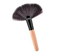 Elegant Fan - Brocha cosmética para una aplicación detallada de maquillaje diario, maquillaje esencial de cobertura completa