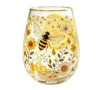 Elegant Floral Glass Tea Cup Decorative Drinkware For Coffee, Juice & Tea