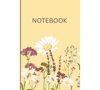 Elegant Floral Notebook Journal: 100 Pages | 6"x9" | Paperback | Ideal for Daily Writing, Reflections, and Personal Growth