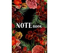 Elegant Floral Notebook - Red Flower Journal | 120 Lined Pages | 6x9 Inch | Perfect Gift for Women, Teens, Girls, and Writers: Beautiful Aesthetic ... Note-Taking, School, Office, or Daily Writing