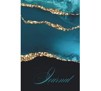 Elegant Geode Journal - Azure Depth Edition: 200 Blank Pages Hardcover Notebook for Writing, Sketching & Creative Reflection