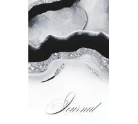 Elegant Geode Journal - Slate Alabaster Edition: 200 Blank Pages Hardcover Notebook for Writing, Sketching & Creative Reflection