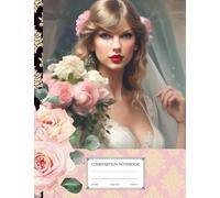 Elegant Girl In A Wedding Dress | Composition Notebook College Ruled 120 Pages