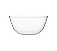 Elegant Glass Bowl Baking Tableware Round Mixing Bowl 4500ml for Family Gatherings 1Set
