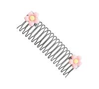 Elegant Hair Comb - Flower Hairpin for Style Charm | with Decorative Design, Broken Hairs Fix, Comb Barrette Accessory, Fashion Hair Clip for Girls Women Mom