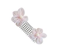 Elegant Hair Comb - Flower Hairpin for Style Charm | with Decorative Design, Broken Hairs Fix, Comb Barrette Accessory, Fashion Hair Clip for Girls Women Mom