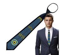 Elegant LED Christmas Light-Up Tie - Voice-Controlled Tie, Glowing Necktie, Bright Novelty Neckwear for Birthday, Holiday, Party, Wedding, Friends, Family, Business Partners | Fun Accessory