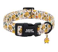 Elegant little tail Collar de perro de Pascua, collar ajustable para mascotas con diseño de pollito de huevo, para niñas o niños, con hebilla resistente de liberación rápida para perros grandes