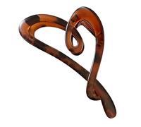 Elegant Love Shape Strong Hold Jaw Clips, Fashion Hair Accessories