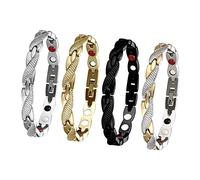 Elegant Magnetic Therapy Fit Plus Bracelet, Slimming Weight Loss Anti-fatigue Magnetic Bracelet for Men Women (4PCS)