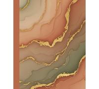 Elegant Marble Notebook with Gold Foil Design: Premium Aesthetic Journal for Writing & Creativity
