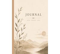 Elegant Minimalist Journal Notebook - 160 Page Hardcover Lined Diary for Thoughts, Notes & Daily Reflection | 6x9 Writing Journal: Thick Paper, ... Writers, Coworkers & Journaling Enthusiasts