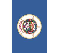 Elegant Minnesota Flag Notebook for Writing and Inspiration: Show Your Minnesota Pride with a Stylish State-Themed Journal