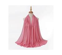 Elegant Plain Chiffon Scarf Hijab Shawl Wrap Women Soft Scarves Headband Muslim