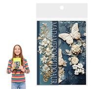 Elegant Planner Decoration - Tearable Floral Decoupage Paper for Scrapbook | Decorative Stationery for Scrapbook Collage Handbook | Decoupage Sheets Art Crafts | Scrapbooks Paper Pad