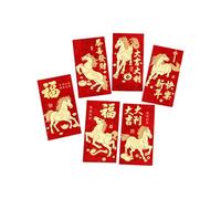 Elegant Red Envelopes - Festive Design Money | Gift Holders with Gold Foil, Lunar Festival Packet Set, Wedding Envelopes for Holiday Cash Giving and Celebration Rituals