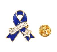 Elegant Rest In Peace Alloy Brooch Secure Pin Closure For Funerals Commuting Lightweight Corsage Design Ribbon Flower Badge