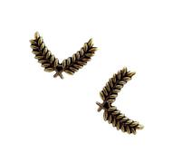 Elegant Retro Wheat Ear Lapel Pin Alloy Accessory Lightweight Breastpin Jewelry Accessory For Office Party Wedding Vintage Inspired Wheat Ear Clip