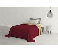 Elegant Ropa DE Cama Italiano Colcha Verano Burdeos/Nata líquida 170 x 270 cm
