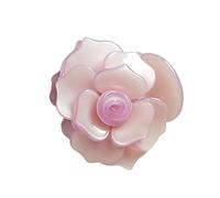 Elegant Rose Claw Clip, Portable Fashion Hairpins, Strong Hold Hair Clips with Realistic 3D Petal Design, Romantic Floral Hair Accessory, Non-Slip Grip for Women Girls Ladies Concerts Wedding