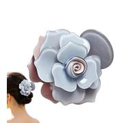 Elegant Rose Claw Clip, Portable Fashion Hairpins, Strong Hold Hair Clips with Realistic 3D Petal Design, Romantic Floral Hair Accessory, Non-Slip Grip for Women Girls Ladies Concerts Wedding