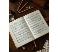 Elegant Sheet Music Notebook for Classical and Modern Composers