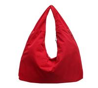 Elegant Shoulder Tote - Fashion Bag with Spacious Interior | Durable Nylon Draped Texture and Comfortable Straps for Women Girls College Use Work Essentials Shopping Trips Weekend Travel and Everyday