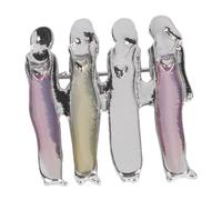 Elegant Sister Badge Breastpin Alloy Sweater Clip Women's Brooch Pin for Daily Wear