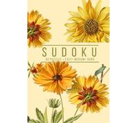 Elegant Sudoku: 60 Puzzles, Easy, Medium, and Hard | One Puzzle Per Page | Yellow Vintage Florals Botanical Inspired Cover (Botanical Puzzling)