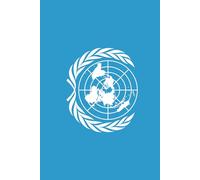 Elegant United Nations Flag Notebook for Writing and Planning: Show Your Global Pride with a Unique UN-Themed Journal