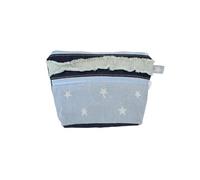 Elegant Variety Cotton Cosmetic Planner Bag For Travel Toiletries Accessories Storage Thin Dense Plan Transportable Cosmetic Planner