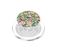 Elegant Vintage Floral Garden Botanical Nature Green PopSockets PopGrip para MagSafe
