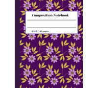 Elegant Watercolor Flower Stationery with Lined Letter-Size Paper for Writing Letters, Invitations, Pen Pals, and Personal Notes: 80 Lined Letter-Size ... Invitations, Journaling, Thank You Notes